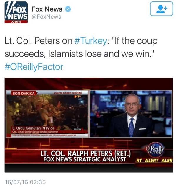 fox news turkey coup